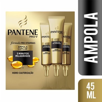 Moda Ampola Pantene Hidro-cauterização 45ml - PanVel Farmácias