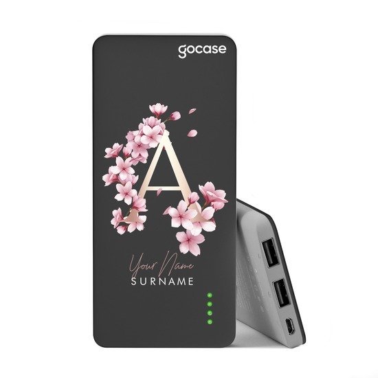 Moda Power Bank Slim Portable Charger (5000mAh) Black - Carregador ...