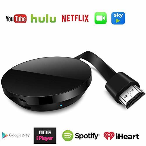 Social ASENTER WiFi Dongle inalámbrico con Pantalla,HDMI 1080P Digital TV Adaptador de Receptor,