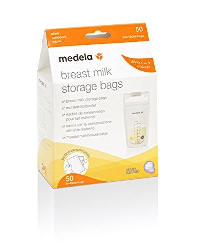 Medela 80411 - Bolsas de almacenamiento para conservar y congelar leche materna