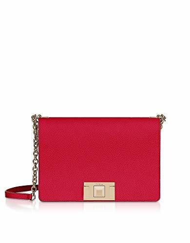 Furla Mujer 1031798 Rojo Cuero Bolso De Hombro