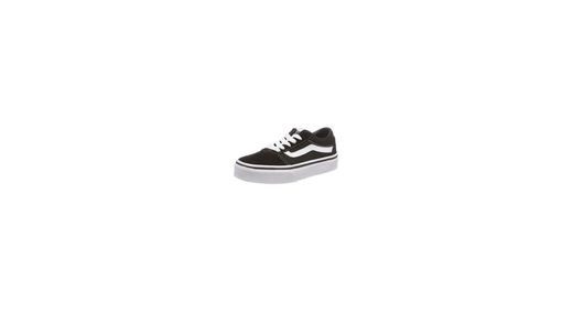 Vans Ward Suede/Canvas, Zapatillas Unisex niños, Negro