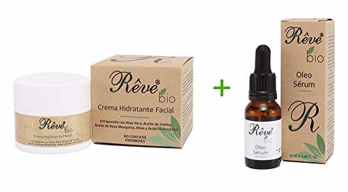 Places REVE pack Crema Hidratante Facial Bio