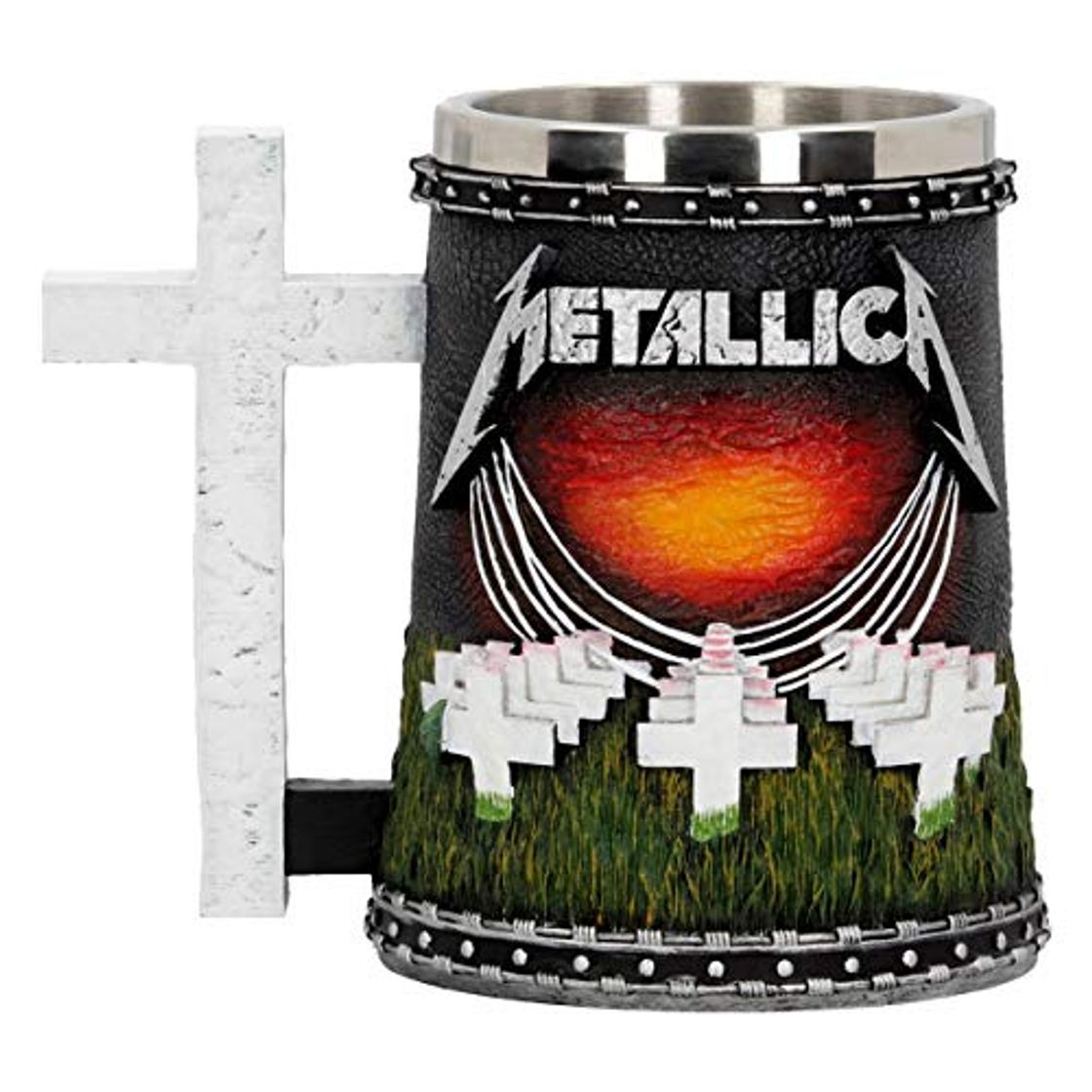 Social Nemesis Now Metallica-Master of Puppets - Jarra de resina