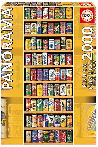 Producto Educa Borrás- Serie Panorama Puzzle 2.000 Piezas, Lata, Color