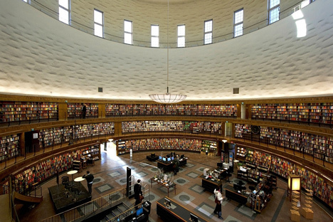 Lugar Biblioteca Nacional de Suecia