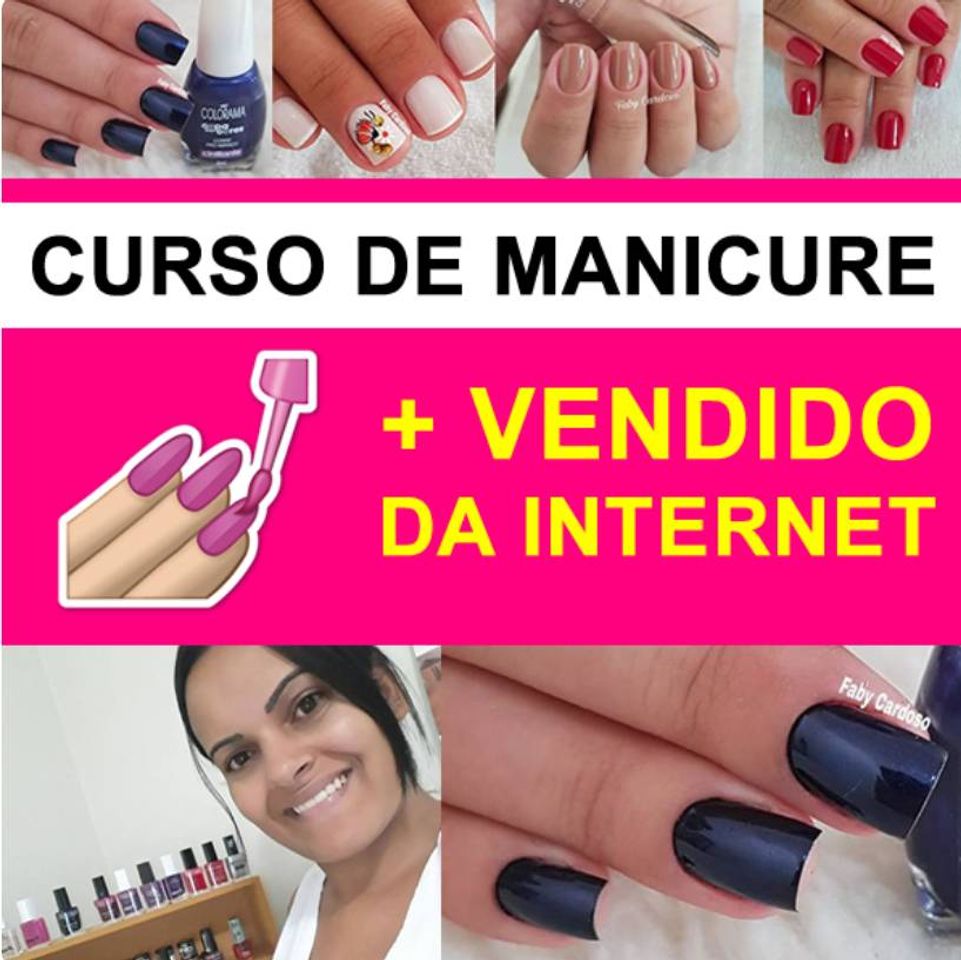 Fashion Aulas de Manicure e Pedicure (Iniciante) Faby Cardoso