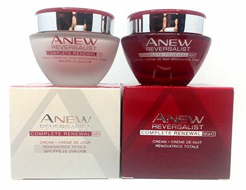 Belleza Avon Anew Reversalist 40 + día SPF25 y crema de noche juego