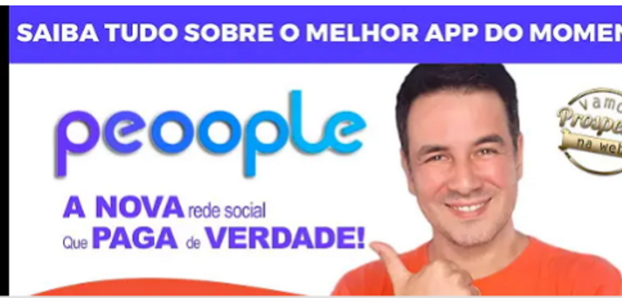 Moda Novo aplicativo peoople