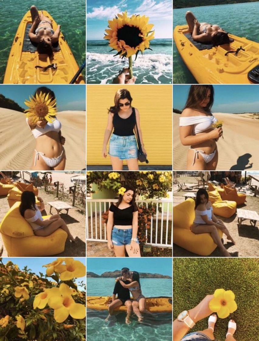 Fashion Feed Yellow 💛✨