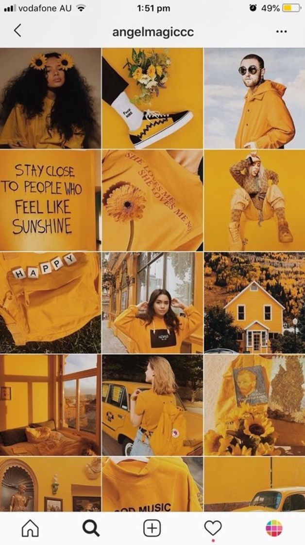 Fashion Feed Yellow 💛