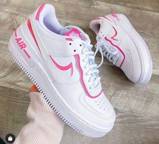 Tenis air whiteandpink