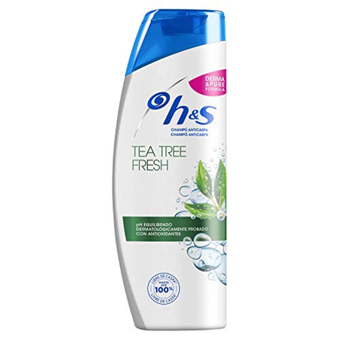 Beauty H&S Tea tree Champú fresh refrescante anticaspa 