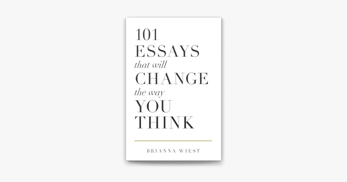 Libro 101 Essays by Brianna Wiest