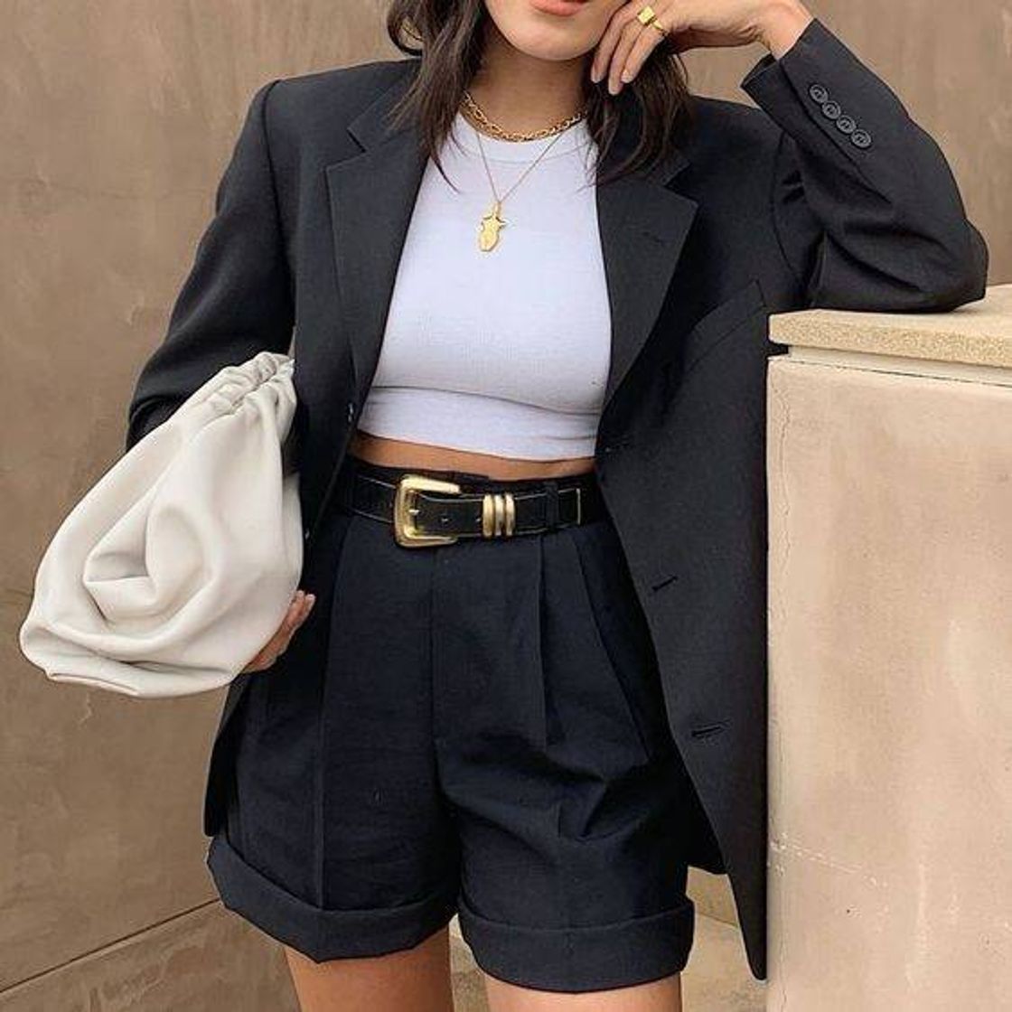 Social DRESSTELLS Falda Mujer Mini Corto Elástica Plisada Básica Multifuncional Coral