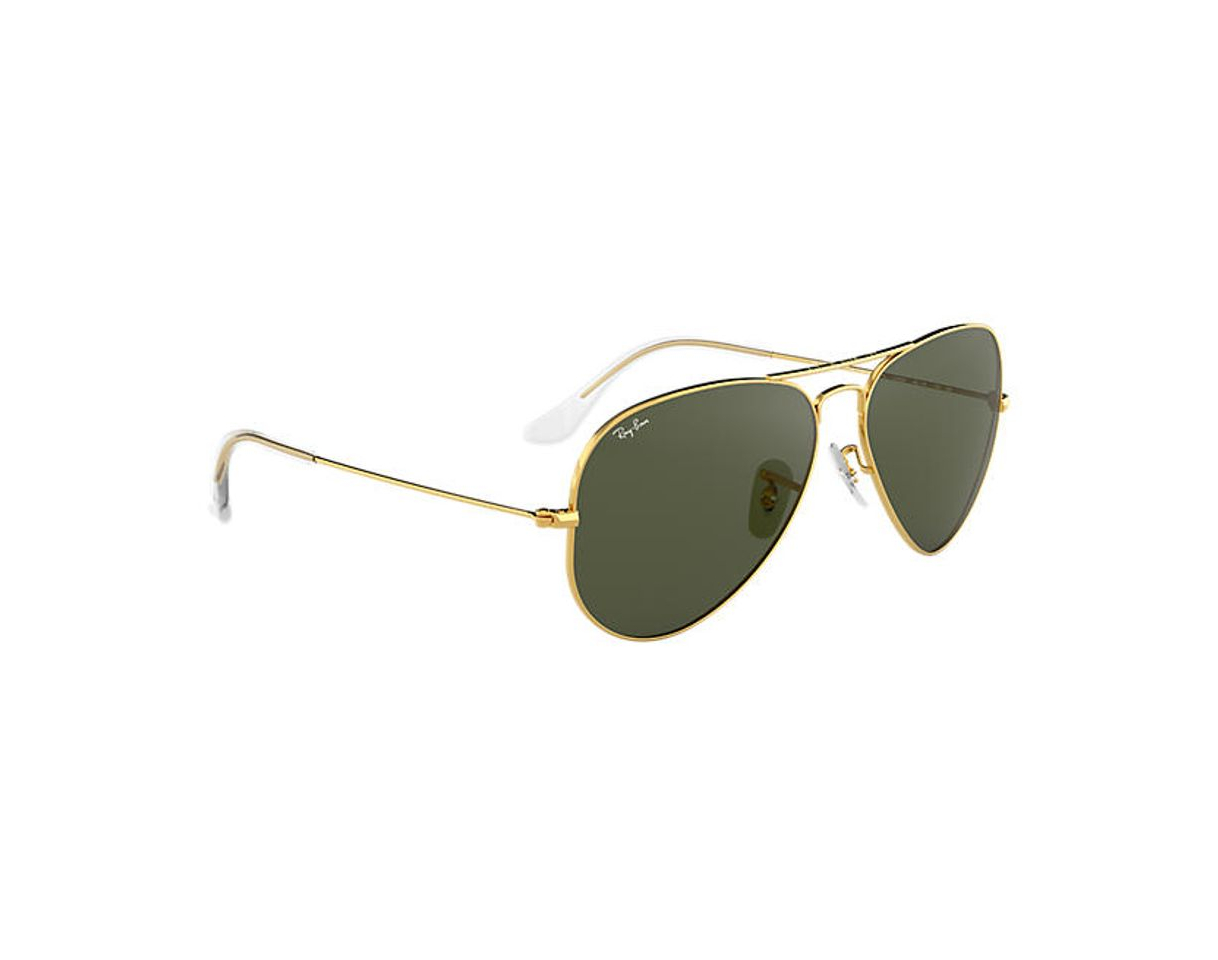 Moda Rayban - Gafas de sol Aviador Aviator Large Metal, Gold