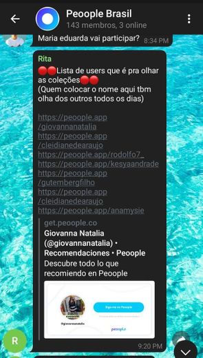 Canal no Telegram