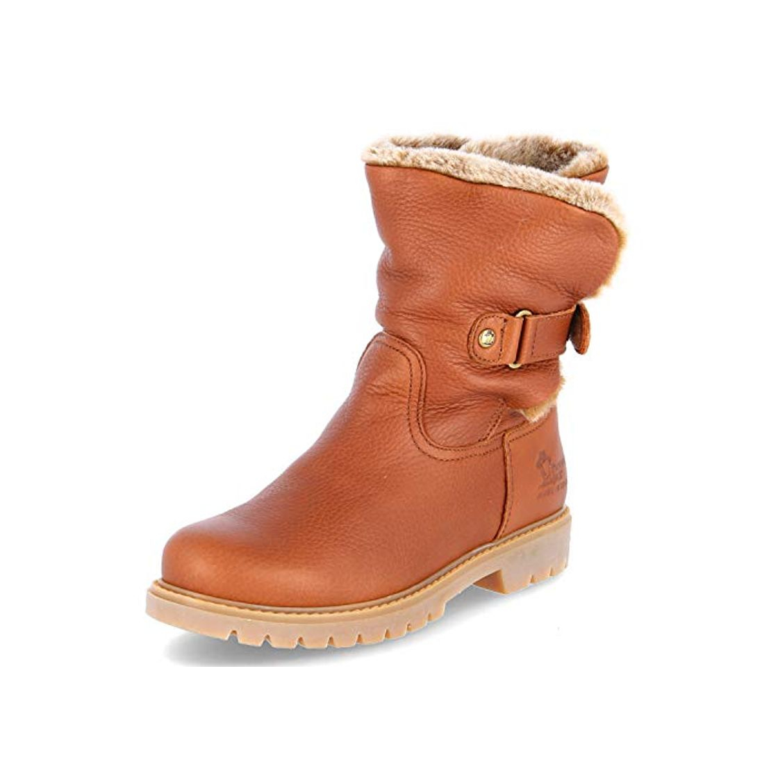 Moda Panama Jack Felia B8 - Botas Antideslizantes de cuero mujer, color marrón