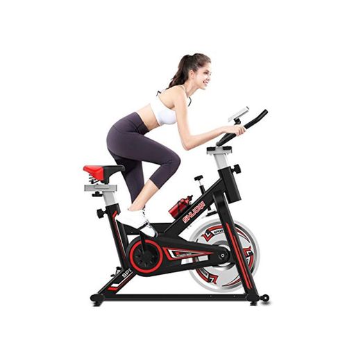 SHUOQI Bicicleta estáticas para Fitness