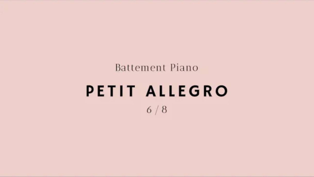 Canción Petit Allegro 