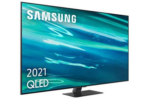 Samsung QLED 4K 2021 65Q80A - Smart TV de 65" con Resolución