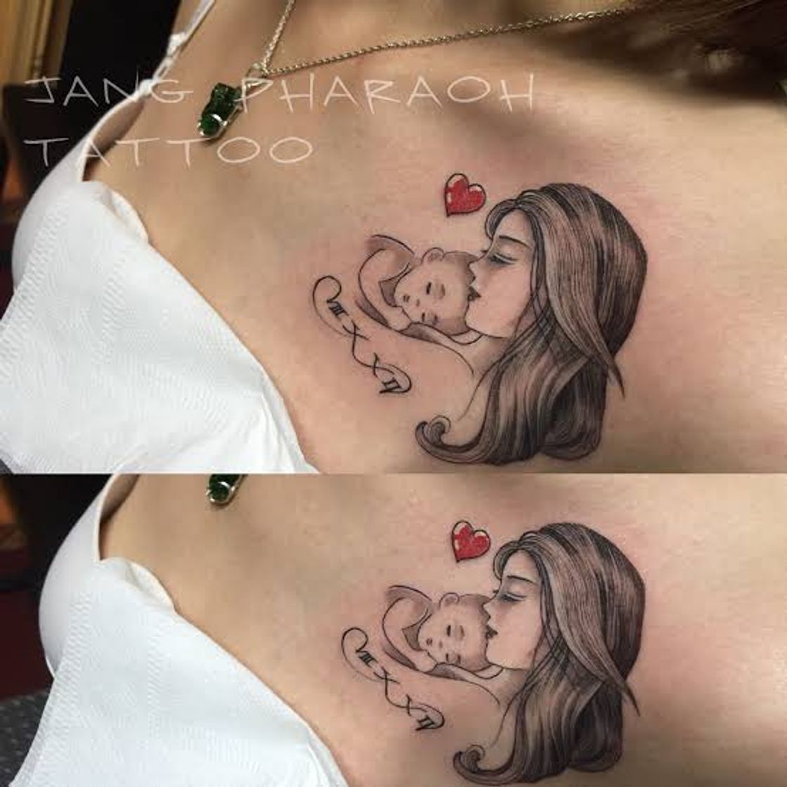 Moda Tatoo Mãe e filho