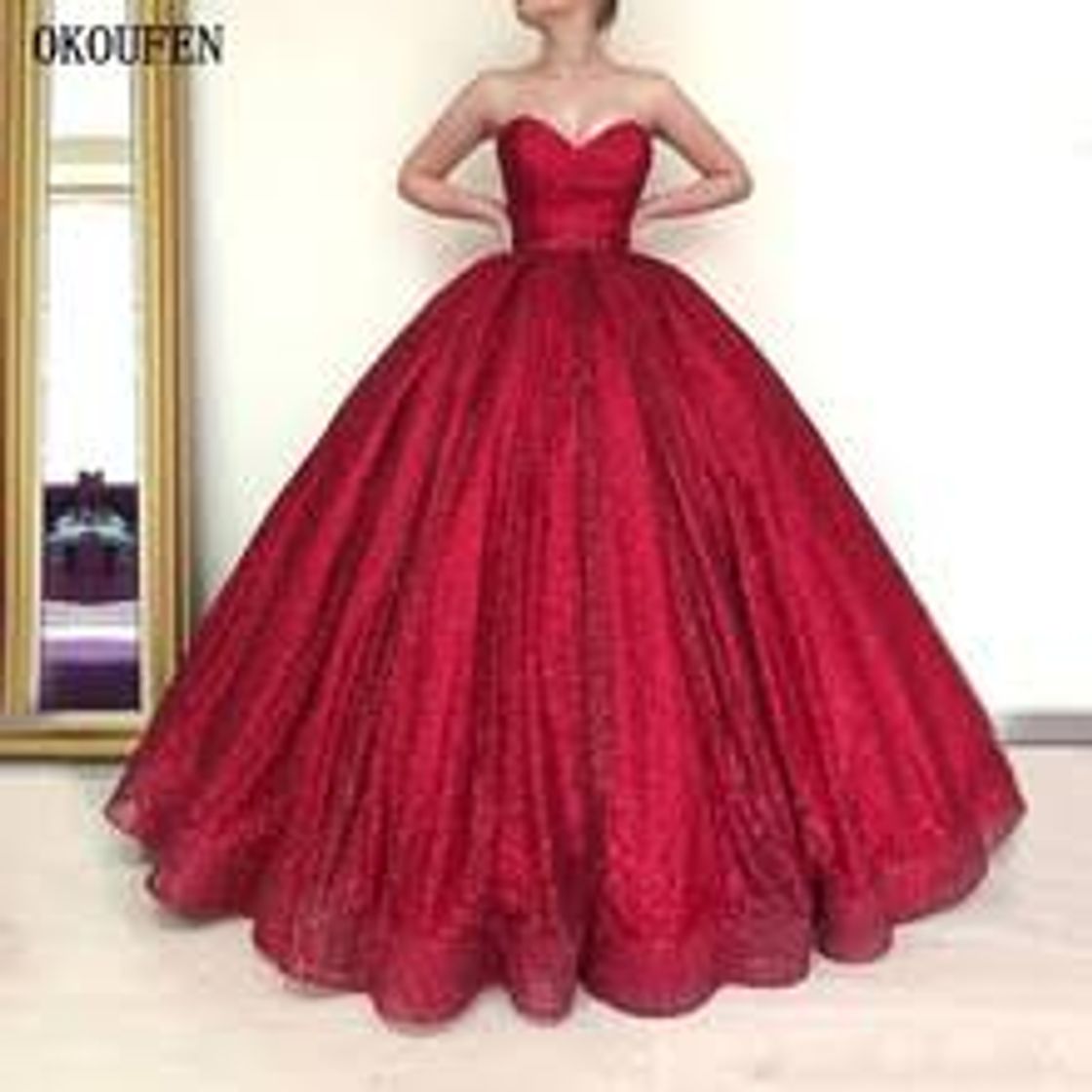 Moda Debutante vermelho