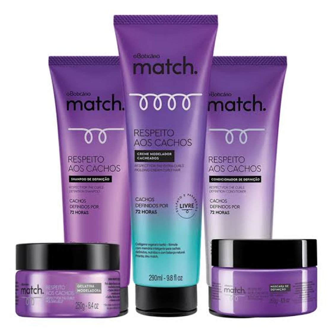 Social Combo Match Rotina Tradicional Cabelos Cacheados