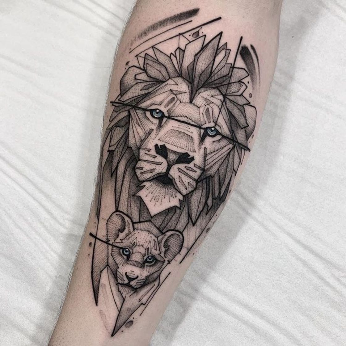 Moda Tattoo lions