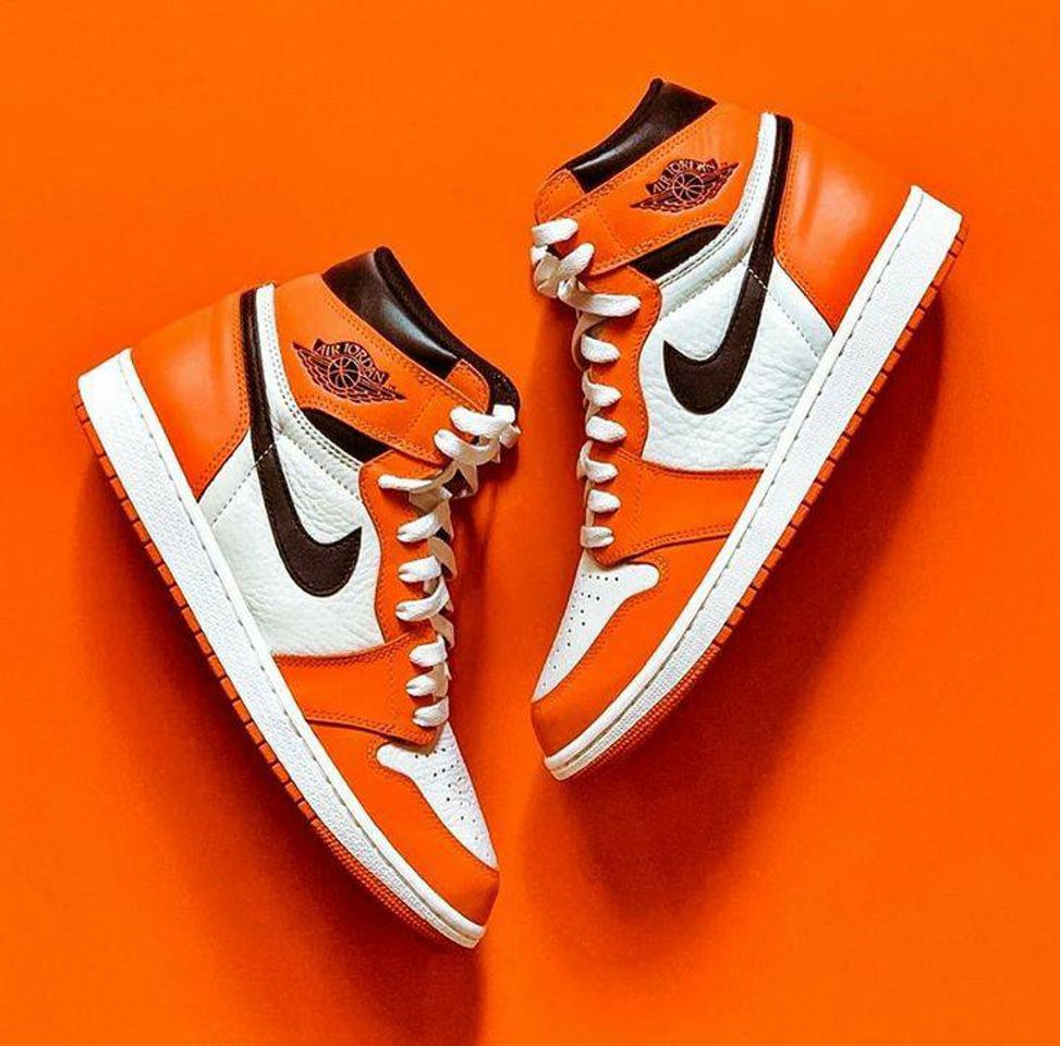 Moda Jordan 1 laranja 