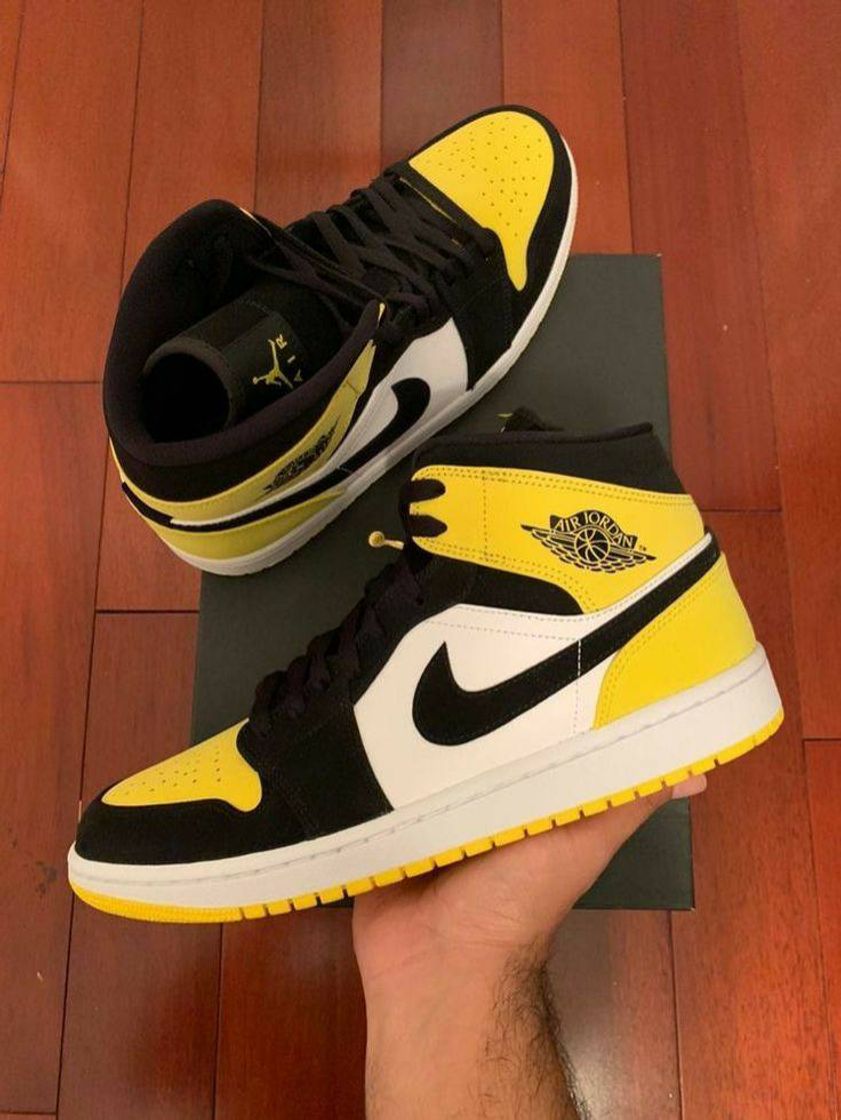 Moda Jordan 1 amarelo 