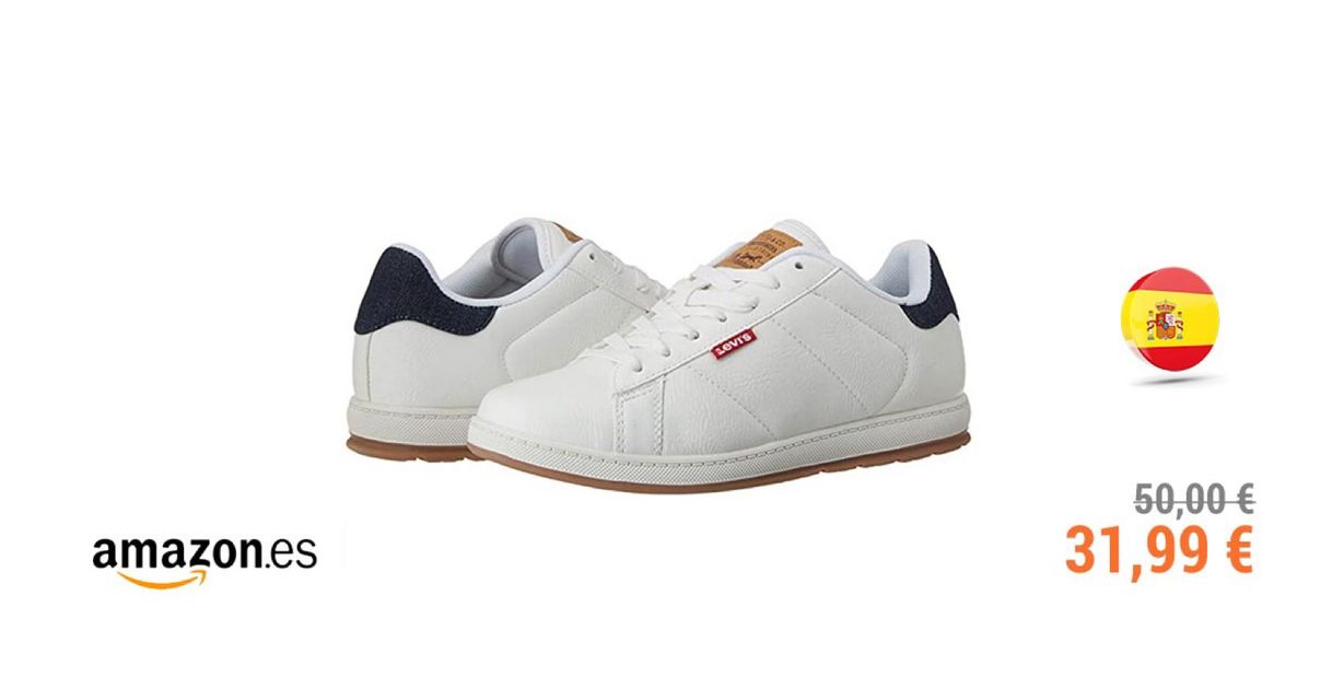 Moda Levi’s Declan Millstone 2 Tone, Sapatilhas para Homem [ES]