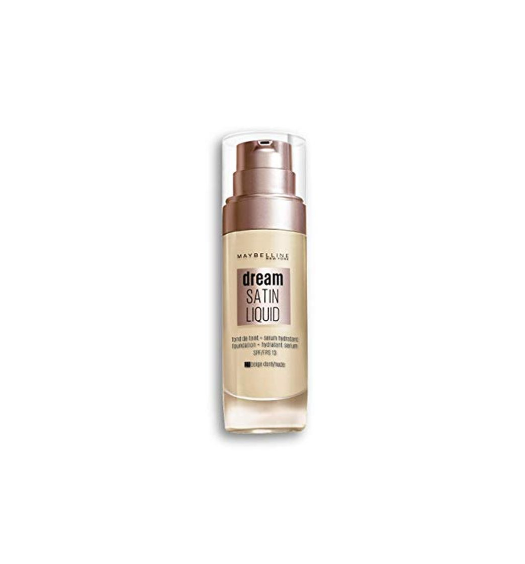 Belleza Maybelline Dream Satin Liquid 21 Nude base de maquillaje Frasco dispensador Líquido