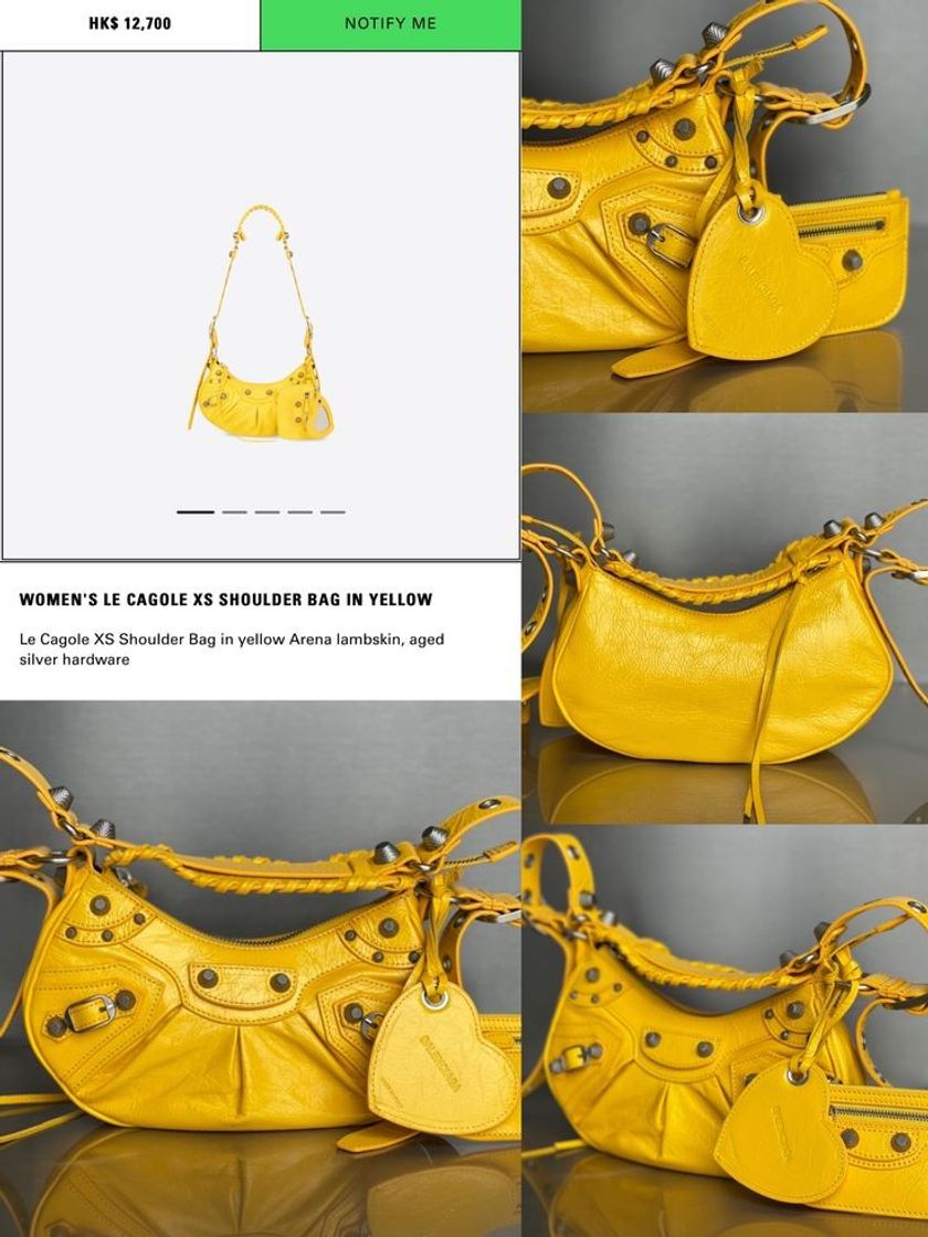 Social Bolsa Balenciaga 💛