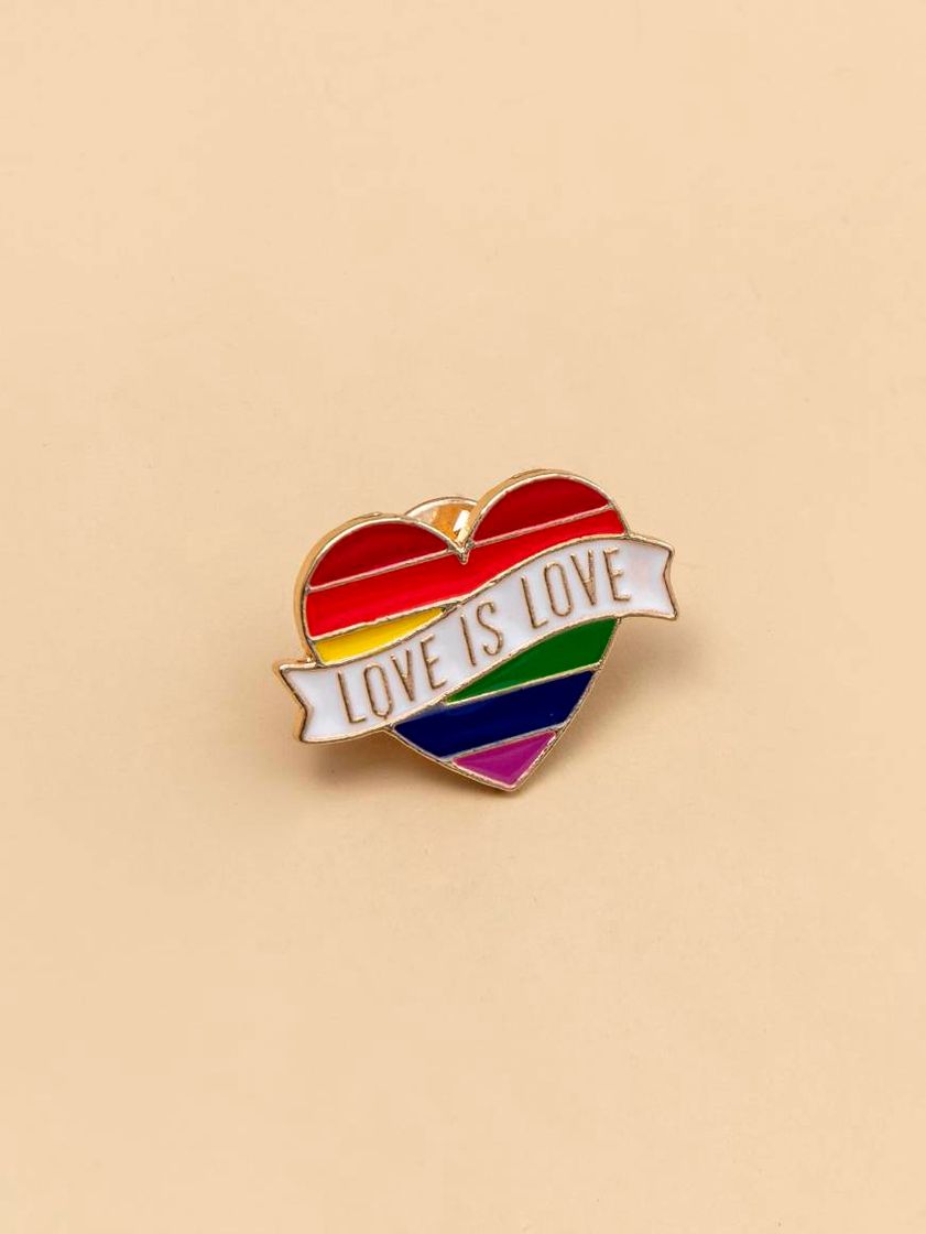 Social Broche em forma de coração✨❤️🏳️‍🌈