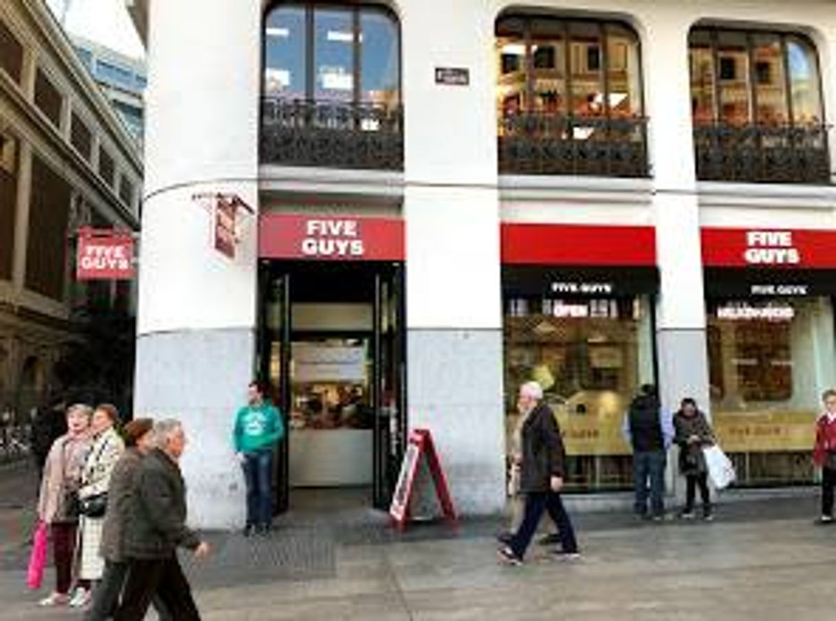 Restaurantes Five Guys - Gran Vía