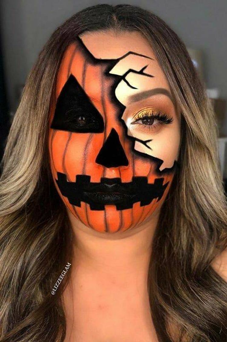 Fashion Maquiagem de abóbora 🎃