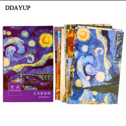 Cartões postais de Van Gogh