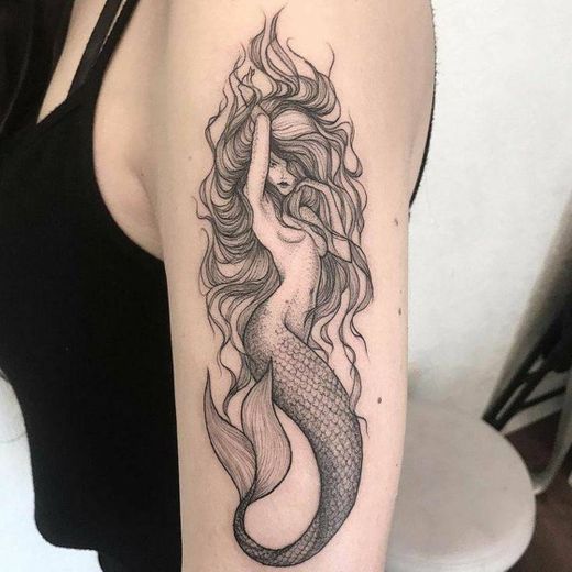 Tattoo sereia