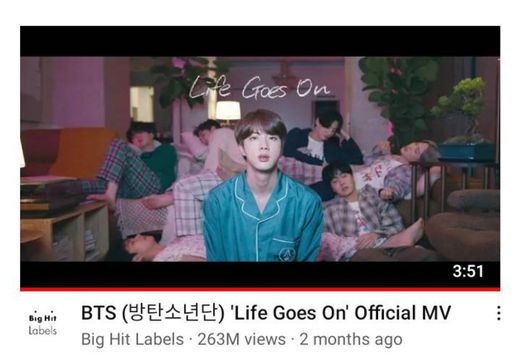BTS Life goes on