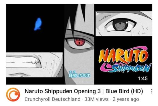 Opening #3 Naruto Shippuden - Blue bird