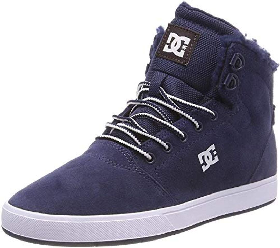 Fashion DC Shoes Crisis High Winter, Zapatillas de Skateboard para Hombre, Azul