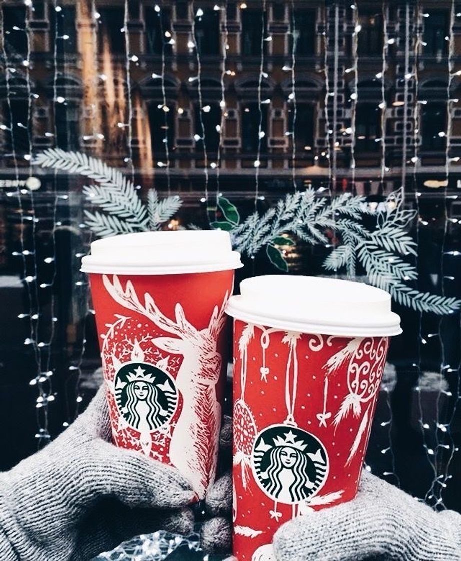 Fashion Starbucks coffee ☕️🎄