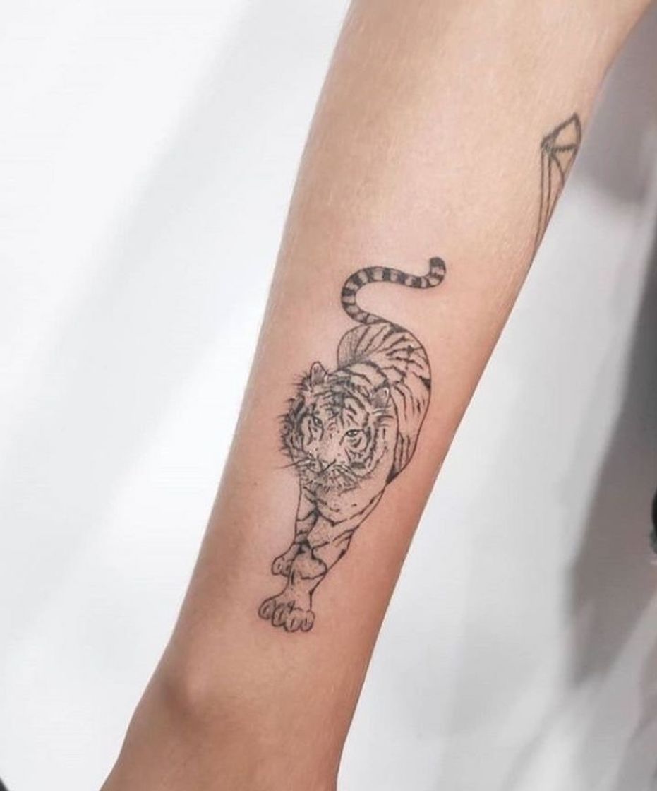 Fashion Tiger tattoo 