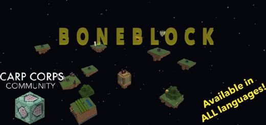 Boneblock [Skyblock] | Minecraft PE Mapa