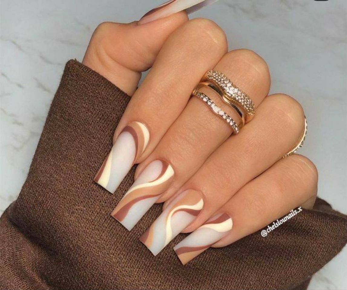 Social Uñitas color café 🤎