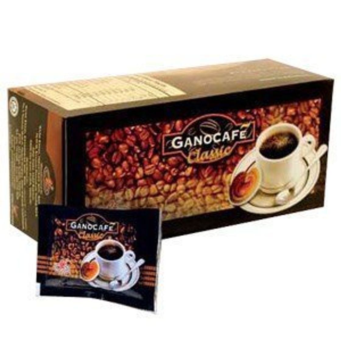 Product Gano Excel ganocafe Classic Ganoderma saludable café 3 caja 90sachets