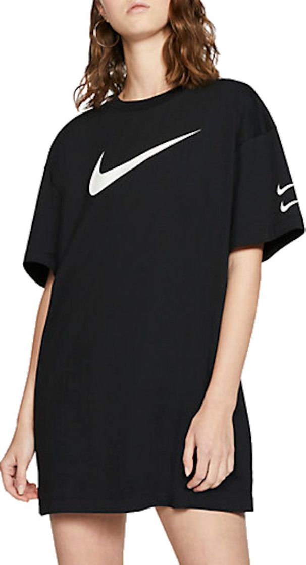 Product NIKE Vestido de Mujer NSW Swoosh en Tejido Negro CJ3829