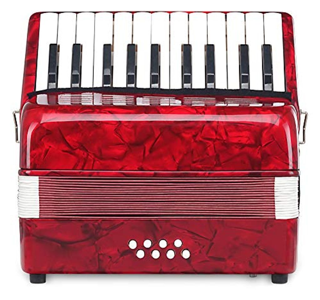 Product Classic Cantabile Secondo acordeón para niños 8 bajos rojo