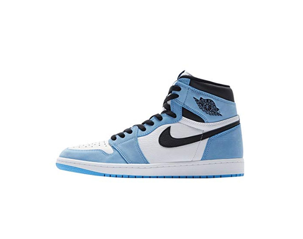 Fashion Jordan Hombres Air 1 Retro High 555088 134 University Blue - Talla,